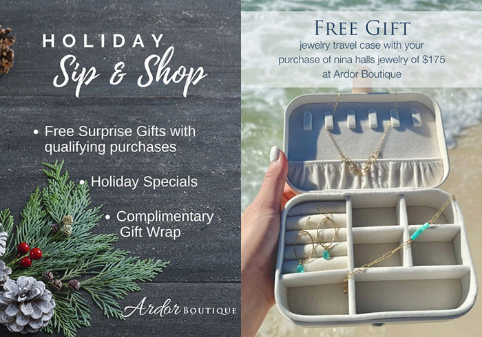 Sip and Shop at Ardor Boutique